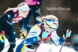 03.02.2023, Toblach, Italy (ITA): Linn Svahn (SWE) - FIS world cup cross-country, individual sprint, Toblach (ITA). www.nordicfocus.com. © Modica/NordicFocus. Every downloaded picture is fee-liable.