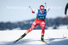 03.02.2023, Toblach, Italy (ITA): Dominik Bury (POL) - FIS world cup cross-country, individual sprint, Toblach (ITA). www.nordicfocus.com. © Modica/NordicFocus. Every downloaded picture is fee-liable.