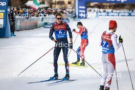 05.02.2023, Toblach, Italy (ITA): Kevin Bolger (USA) - FIS world cup cross-country, relay, Toblach (ITA). www.nordicfocus.com. © Modica/NordicFocus. Every downloaded picture is fee-liable.