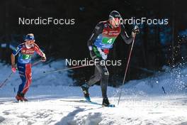 05.02.2023, Toblach, Italy (ITA): Francesco De Fabiani (ITA) - FIS world cup cross-country, relay, Toblach (ITA). www.nordicfocus.com. © Modica/NordicFocus. Every downloaded picture is fee-liable.