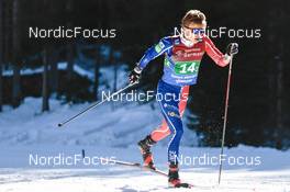 05.02.2023, Toblach, Italy (ITA): Victor Lovera (FRA) - FIS world cup cross-country, relay, Toblach (ITA). www.nordicfocus.com. © Modica/NordicFocus. Every downloaded picture is fee-liable.