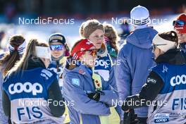05.02.2023, Toblach, Italy (ITA): Katharina Hennig (GER) - FIS world cup cross-country, relay, Toblach (ITA). www.nordicfocus.com. © Modica/NordicFocus. Every downloaded picture is fee-liable.