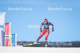 05.02.2023, Toblach, Italy (ITA): Hanne Wilberg Rofstad (NOR) - FIS world cup cross-country, relay, Toblach (ITA). www.nordicfocus.com. © Modica/NordicFocus. Every downloaded picture is fee-liable.