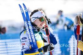 05.02.2023, Toblach, Italy (ITA): Ebba Andersson (SWE) - FIS world cup cross-country, relay, Toblach (ITA). www.nordicfocus.com. © Modica/NordicFocus. Every downloaded picture is fee-liable.