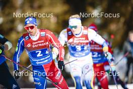 05.02.2023, Toblach, Italy (ITA): Richard Jouve (FRA) - FIS world cup cross-country, relay, Toblach (ITA). www.nordicfocus.com. © Modica/NordicFocus. Every downloaded picture is fee-liable.