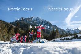 05.02.2023, Toblach, Italy (ITA): Erik Valnes (NOR) - FIS world cup cross-country, relay, Toblach (ITA). www.nordicfocus.com. © Modica/NordicFocus. Every downloaded picture is fee-liable.