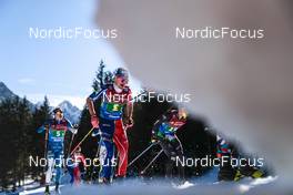 05.02.2023, Toblach, Italy (ITA): Hugo Lapalus (FRA) - FIS world cup cross-country, relay, Toblach (ITA). www.nordicfocus.com. © Modica/NordicFocus. Every downloaded picture is fee-liable.