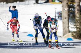 05.02.2023, Toblach, Italy (ITA): Emma Ribom (SWE) - FIS world cup cross-country, relay, Toblach (ITA). www.nordicfocus.com. © Modica/NordicFocus. Every downloaded picture is fee-liable.