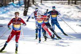 05.02.2023, Toblach, Italy (ITA): Jules Lapierre (FRA) - FIS world cup cross-country, relay, Toblach (ITA). www.nordicfocus.com. © Modica/NordicFocus. Every downloaded picture is fee-liable.