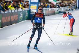 05.02.2023, Toblach, Italy (ITA): Kevin Bolger (USA) - FIS world cup cross-country, relay, Toblach (ITA). www.nordicfocus.com. © Modica/NordicFocus. Every downloaded picture is fee-liable.