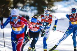 05.02.2023, Toblach, Italy (ITA): Johan Haeggstroem (SWE) - FIS world cup cross-country, relay, Toblach (ITA). www.nordicfocus.com. © Modica/NordicFocus. Every downloaded picture is fee-liable.