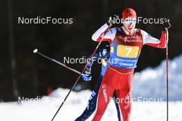 05.02.2023, Toblach, Italy (ITA): Candide Pralong (SUI) - FIS world cup cross-country, relay, Toblach (ITA). www.nordicfocus.com. © Modica/NordicFocus. Every downloaded picture is fee-liable.