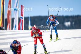 05.02.2023, Toblach, Italy (ITA): Sindre Bjoernestad Skar (NOR) - FIS world cup cross-country, relay, Toblach (ITA). www.nordicfocus.com. © Modica/NordicFocus. Every downloaded picture is fee-liable.