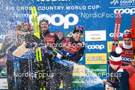 05.02.2023, Toblach, Italy (ITA): Federico Pellegrino (ITA) - FIS world cup cross-country, relay, Toblach (ITA). www.nordicfocus.com. © Modica/NordicFocus. Every downloaded picture is fee-liable.