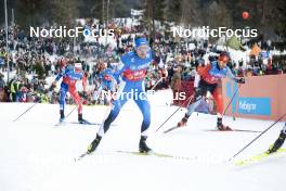 11.03.2023, Oslo, Norway (NOR): Clement Parisse (FRA), Olivier Leveille (CAN), (l-r)  - FIS world cup cross-country, mass men, Oslo (NOR). www.nordicfocus.com. © Modica/NordicFocus. Every downloaded picture is fee-liable.