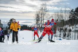 11.03.2023, Oslo, Norway (NOR): Iver Tildheim Andersen (NOR), Simen Hegstad Krueger (NOR), (l-r)  - FIS world cup cross-country, mass men, Oslo (NOR). www.nordicfocus.com. © Modica/NordicFocus. Every downloaded picture is fee-liable.