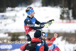 11.03.2023, Oslo, Norway (NOR): Jonas Dobler (GER) - FIS world cup cross-country, mass men, Oslo (NOR). www.nordicfocus.com. © Modica/NordicFocus. Every downloaded picture is fee-liable.