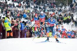 11.03.2023, Oslo, Norway (NOR): Harald Oestberg Amundsen (NOR), Florian Notz (GER), (l-r)  - FIS world cup cross-country, mass men, Oslo (NOR). www.nordicfocus.com. © Modica/NordicFocus. Every downloaded picture is fee-liable.