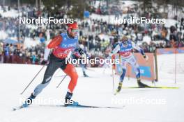 11.03.2023, Oslo, Norway (NOR): Russell Kennedy (CAN) - FIS world cup cross-country, mass men, Oslo (NOR). www.nordicfocus.com. © Modica/NordicFocus. Every downloaded picture is fee-liable.
