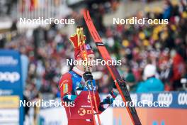 11.03.2023, Oslo, Norway (NOR): Simen Hegstad Krueger (NOR) - FIS world cup cross-country, mass men, Oslo (NOR). www.nordicfocus.com. © Modica/NordicFocus. Every downloaded picture is fee-liable.
