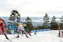12.03.2023, Oslo, Norway (NOR): Lovisa Modig (SWE), Hailey Swirbul (USA), (l-r)  - FIS world cup cross-country, mass women, Oslo (NOR). www.nordicfocus.com. © Modica/NordicFocus. Every downloaded picture is fee-liable.