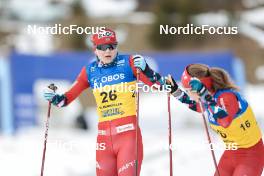 12.03.2023, Oslo, Norway (NOR): Nora Sanness (NOR) - FIS world cup cross-country, mass women, Oslo (NOR). www.nordicfocus.com. © Modica/NordicFocus. Every downloaded picture is fee-liable.