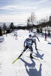 10.03.2023, Oslo, Norway (NOR): Lucas Boegl (GER), Jonas Dobler (GER) (l-r)  - FIS world cup cross-country, training, Oslo (NOR). www.nordicfocus.com. © Modica/NordicFocus. Every downloaded picture is fee-liable.