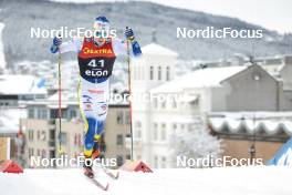 14.03.2023, Drammen, Norway (NOR): Marcus Grate (SWE) - FIS world cup cross-country, individual sprint, Drammen (NOR). www.nordicfocus.com. © Modica/NordicFocus. Every downloaded picture is fee-liable.