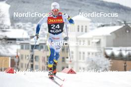 14.03.2023, Drammen, Norway (NOR): Calle Halfvarsson (SWE) - FIS world cup cross-country, individual sprint, Drammen (NOR). www.nordicfocus.com. © Modica/NordicFocus. Every downloaded picture is fee-liable.