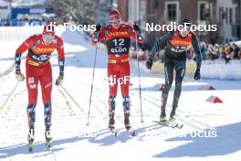 14.03.2023, Drammen, Norway (NOR): Paal Golberg (NOR), Paal Troean Aune (NOR), (l-r)  - FIS world cup cross-country, individual sprint, Drammen (NOR). www.nordicfocus.com. © Modica/NordicFocus. Every downloaded picture is fee-liable.