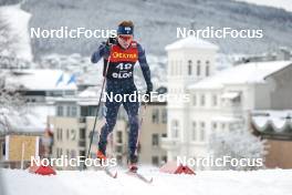 14.03.2023, Drammen, Norway (NOR): Zak Ketterson (USA) - FIS world cup cross-country, individual sprint, Drammen (NOR). www.nordicfocus.com. © Modica/NordicFocus. Every downloaded picture is fee-liable.