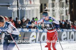 14.03.2023, Drammen, Norway (NOR): Nadine Faehndrich (SUI) - FIS world cup cross-country, individual sprint, Drammen (NOR). www.nordicfocus.com. © Modica/NordicFocus. Every downloaded picture is fee-liable.