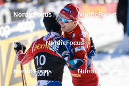 14.03.2023, Drammen, Norway (NOR): Richard Jouve (FRA), Even Northug (NOR), (l-r)  - FIS world cup cross-country, individual sprint, Drammen (NOR). www.nordicfocus.com. © Modica/NordicFocus. Every downloaded picture is fee-liable.