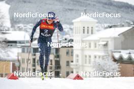 14.03.2023, Drammen, Norway (NOR): James Clinton Schoonmaker (USA) - FIS world cup cross-country, individual sprint, Drammen (NOR). www.nordicfocus.com. © Modica/NordicFocus. Every downloaded picture is fee-liable.