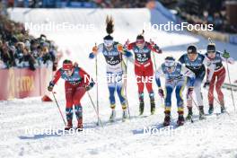 14.03.2023, Drammen, Norway (NOR): Hedda Oestberg Amundsen (NOR), Jonna Sundling (SWE), (l-r)  - FIS world cup cross-country, individual sprint, Drammen (NOR). www.nordicfocus.com. © Modica/NordicFocus. Every downloaded picture is fee-liable.