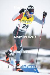 17.03.2023, Falun, Sweden (SWE): Olivier Leveille (CAN) - FIS world cup cross-country, 10km, Falun (SWE). www.nordicfocus.com. © Modica/NordicFocus. Every downloaded picture is fee-liable.