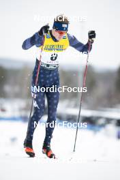 17.03.2023, Falun, Sweden (SWE): Zak Ketterson (USA) - FIS world cup cross-country, 10km, Falun (SWE). www.nordicfocus.com. © Modica/NordicFocus. Every downloaded picture is fee-liable.