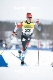 17.03.2023, Falun, Sweden (SWE): Antoine Cyr (CAN) - FIS world cup cross-country, 10km, Falun (SWE). www.nordicfocus.com. © Modica/NordicFocus. Every downloaded picture is fee-liable.