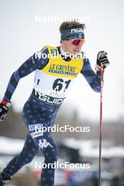 17.03.2023, Falun, Sweden (SWE): Scott Patterson (USA) - FIS world cup cross-country, 10km, Falun (SWE). www.nordicfocus.com. © Modica/NordicFocus. Every downloaded picture is fee-liable.
