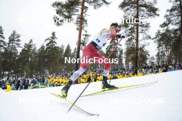 18.03.2023, Falun, Sweden (SWE): Lukas Mrkonjic (AUT) - FIS world cup cross-country, individual sprint, Falun (SWE). www.nordicfocus.com. © Modica/NordicFocus. Every downloaded picture is fee-liable.