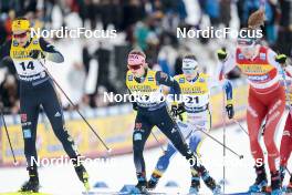 18.03.2023, Falun, Sweden (SWE): Laura Gimmler (GER), Moa Ilar (SWE), (l-r)  - FIS world cup cross-country, individual sprint, Falun (SWE). www.nordicfocus.com. © Modica/NordicFocus. Every downloaded picture is fee-liable.