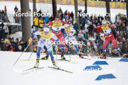 18.03.2023, Falun, Sweden (SWE): Kristine Stavaas Skistad (NOR), Anne Kjersti Kalvaa (NOR), (l-r)  - FIS world cup cross-country, individual sprint, Falun (SWE). www.nordicfocus.com. © Modica/NordicFocus. Every downloaded picture is fee-liable.