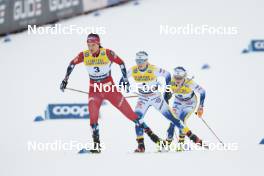 18.03.2023, Falun, Sweden (SWE): Jonna Sundling (SWE), Moa Lundgren (SWE), (l-r)  - FIS world cup cross-country, individual sprint, Falun (SWE). www.nordicfocus.com. © Modica/NordicFocus. Every downloaded picture is fee-liable.