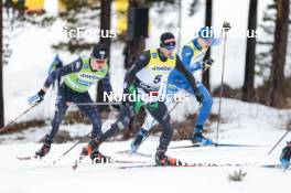 18.03.2023, Falun, Sweden (SWE): Ben Ogden (USA), Federico Pellegrino (ITA), (l-r)  - FIS world cup cross-country, individual sprint, Falun (SWE). www.nordicfocus.com. © Modica/NordicFocus. Every downloaded picture is fee-liable.