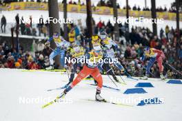 18.03.2023, Falun, Sweden (SWE): Jessie Diggins (USA), Katerina Janatova (CZE), (l-r)  - FIS world cup cross-country, individual sprint, Falun (SWE). www.nordicfocus.com. © Modica/NordicFocus. Every downloaded picture is fee-liable.