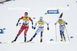 18.03.2023, Falun, Sweden (SWE): Jonna Sundling (SWE), Moa Lundgren (SWE), (l-r)  - FIS world cup cross-country, individual sprint, Falun (SWE). www.nordicfocus.com. © Modica/NordicFocus. Every downloaded picture is fee-liable.