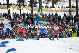 18.03.2023, Falun, Sweden (SWE): Michal Novak (CZE), Verneri Suhonen (FIN), (l-r)  - FIS world cup cross-country, individual sprint, Falun (SWE). www.nordicfocus.com. © Modica/NordicFocus. Every downloaded picture is fee-liable.