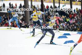 18.03.2023, Falun, Sweden (SWE): Coletta Rydzek (GER), Jessie Diggins (USA), (l-r)  - FIS world cup cross-country, individual sprint, Falun (SWE). www.nordicfocus.com. © Modica/NordicFocus. Every downloaded picture is fee-liable.