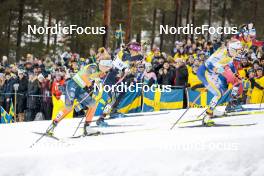 18.03.2023, Falun, Sweden (SWE): Sofie Krehl (GER), Ane Appelkvist Stenseth (NOR), (l-r)  - FIS world cup cross-country, individual sprint, Falun (SWE). www.nordicfocus.com. © Modica/NordicFocus. Every downloaded picture is fee-liable.