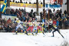 18.03.2023, Falun, Sweden (SWE): Julie Myhre (NOR), Sofie Krehl (GER), (l-r)  - FIS world cup cross-country, individual sprint, Falun (SWE). www.nordicfocus.com. © Modica/NordicFocus. Every downloaded picture is fee-liable.